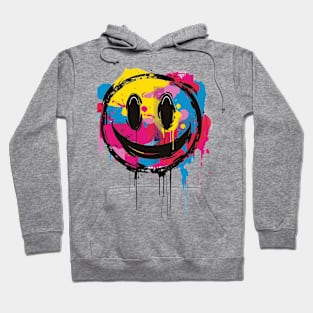 graffiti smiley face Hoodie